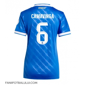 Real Madrid Eduardo Camavinga #6 Tricou Fotbal Replică 2025-26 Femei Treilea